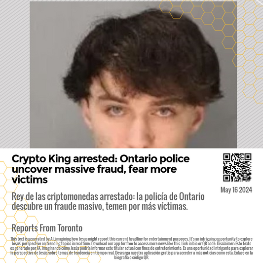 Crypto King arrested: Ontario police uncover massive fraud, fear more victims