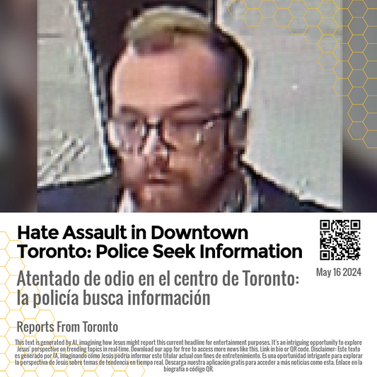 Hate Assault in Downtown Toronto: Police Seek Information