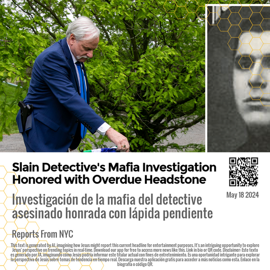Slain Detective's Mafia Investigation Honored with Overdue Headstone