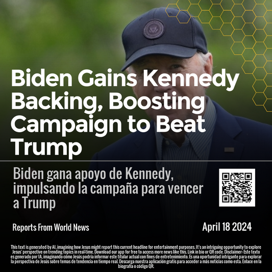 Biden Gains Kennedy Backing, Boosting Campaign to Beat Trump