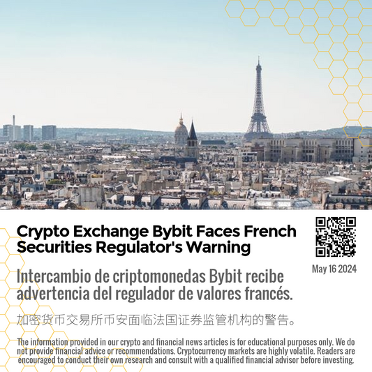 Crypto Exchange Bybit Faces French Securities Regulator's Warning