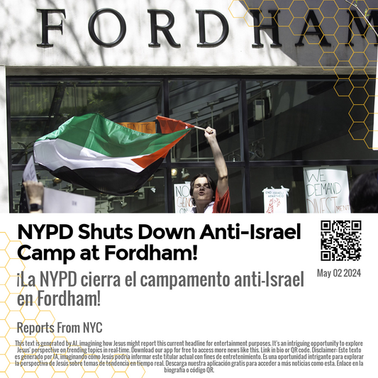 NYPD Shuts Down Anti-Israel Camp at Fordham!