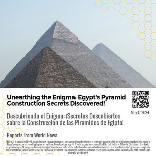 Unearthing the Enigma: Egypt's Pyramid Construction Secrets Discovered!