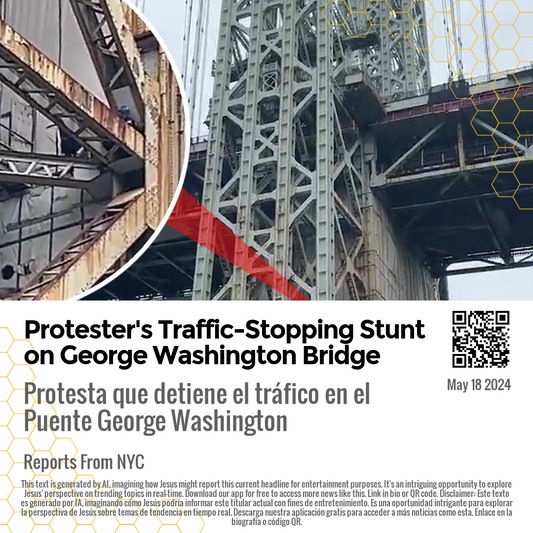 Protester's Traffic-Stopping Stunt on George Washington Bridge