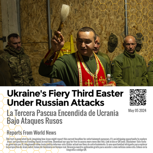 Ukraine's Fiery Third Easter Under Russian Attacks