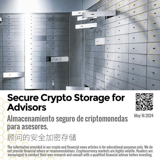 Secure Crypto Storage for Advisors