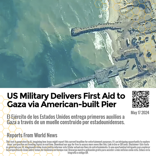 US Military Delivers First Aid to Gaza via American-built Pier