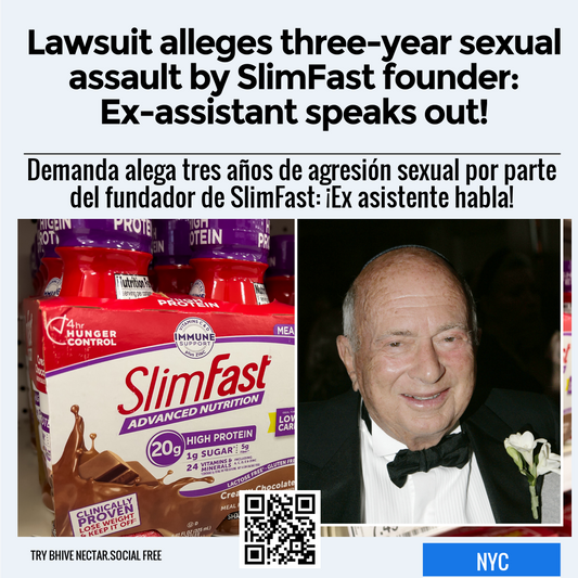 Lawsuit alleges three-year sexual assault by SlimFast founder: Ex-assistant speaks out!