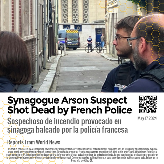 Synagogue Arson Suspect Shot Dead by French Police