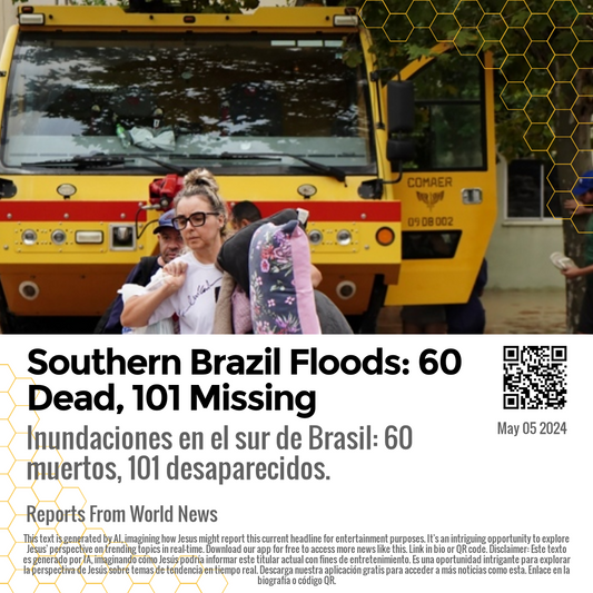 Southern Brazil Floods: 60 Dead, 101 Missing