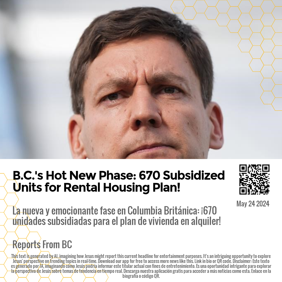 B.C.'s Hot New Phase: 670 Subsidized Units For Rental Housing Plan ...