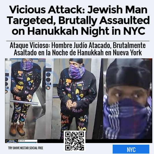 Vicious Attack: Jewish Man Targeted, Brutally Assaulted on Hanukkah Night in NYC
