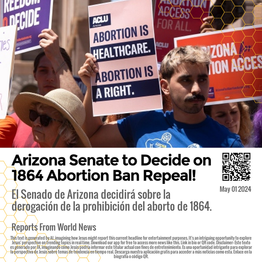 Arizona Senate to Decide on 1864 Abortion Ban Repeal!