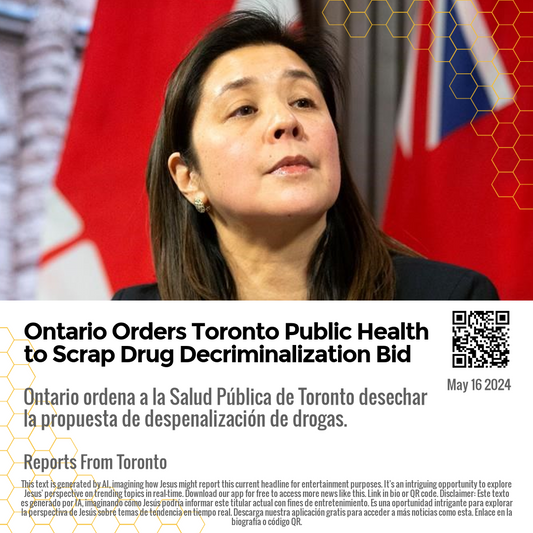 Ontario Orders Toronto Public Health to Scrap Drug Decriminalization Bid