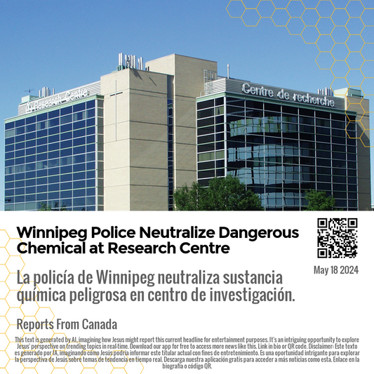 Winnipeg Police Neutralize Dangerous Chemical at Research Centre