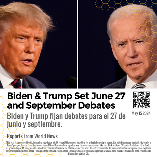 Biden & Trump Set June 27 and September Debates