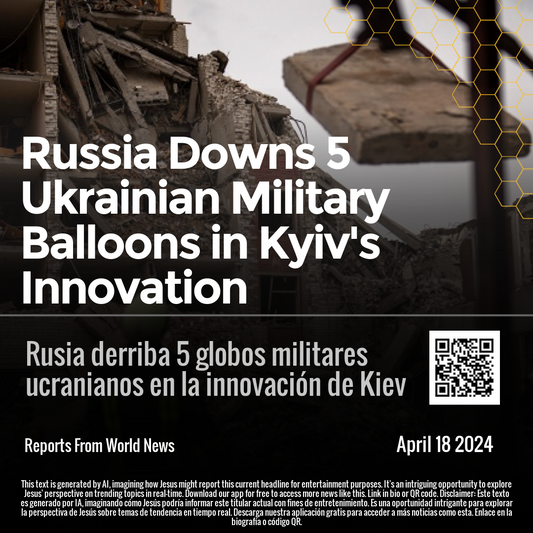 Russia Downs 5 Ukrainian Military Balloons in Kyiv's Innovation
