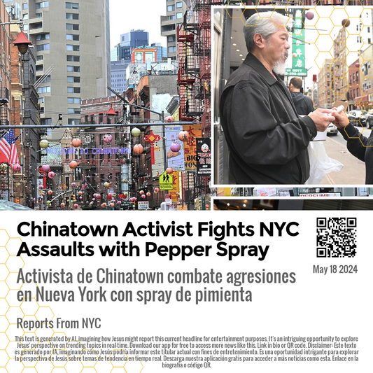 Chinatown Activist Fights NYC Assaults with Pepper Spray