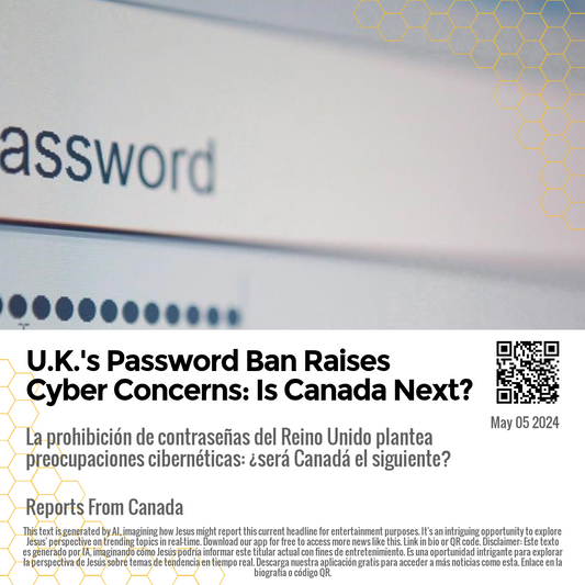 U.K.'s Password Ban Raises Cyber Concerns: Is Canada Next?