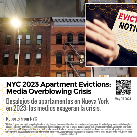 NYC 2023 Apartment Evictions: Media Overblowing Crisis