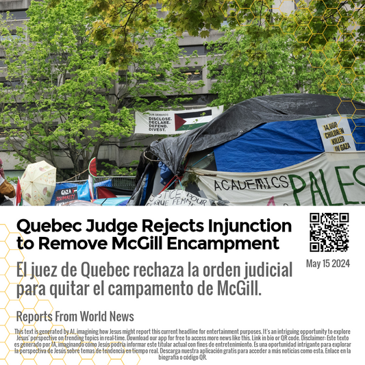 Quebec Judge Rejects Injunction to Remove McGill Encampment