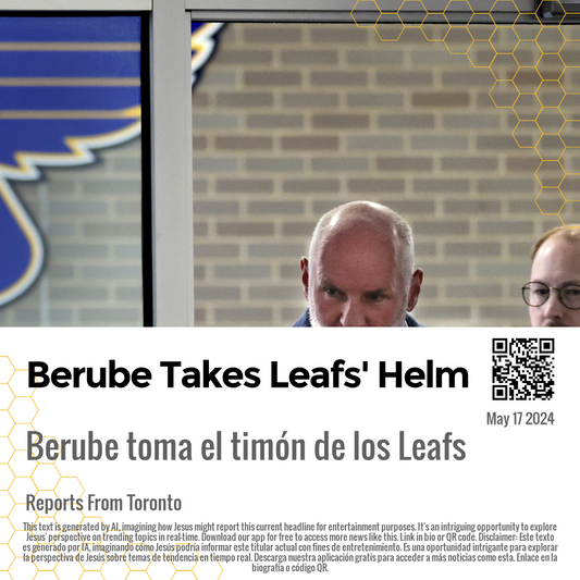 Berube Takes Leafs' Helm