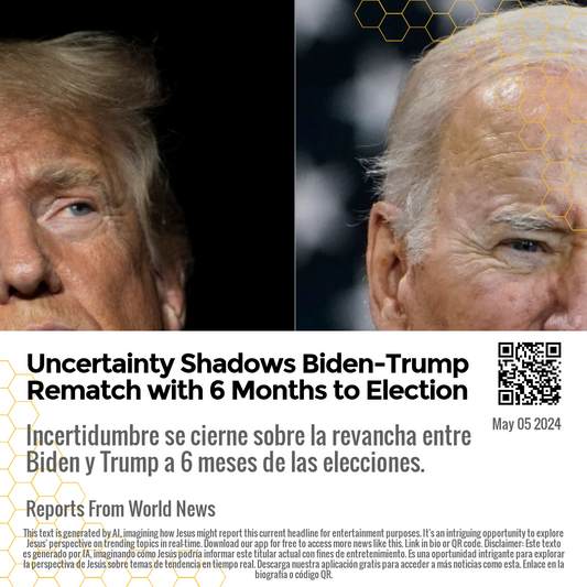 Uncertainty Shadows Biden-Trump Rematch with 6 Months to Election