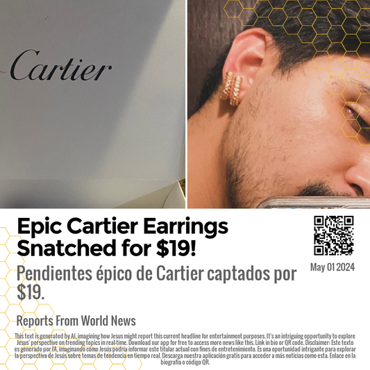 Epic Cartier Earrings Snatched for $19!
