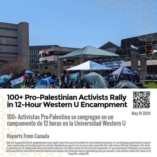 100+ Pro-Palestinian Activists Rally in 12-Hour Western U Encampment