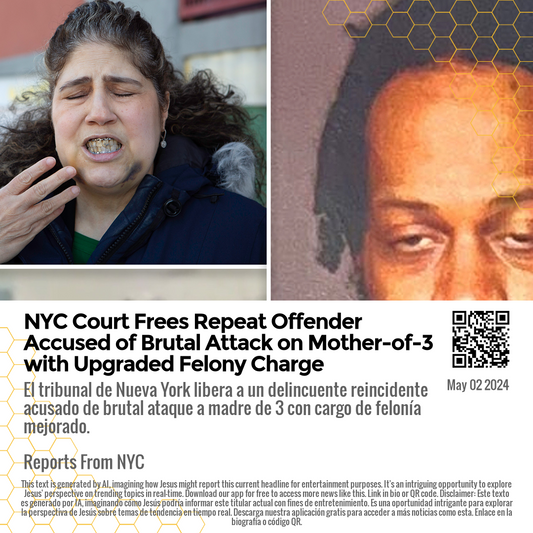 NYC Court Frees Repeat Offender Accused of Brutal Attack on Mother-of-3 with Upgraded Felony Charge