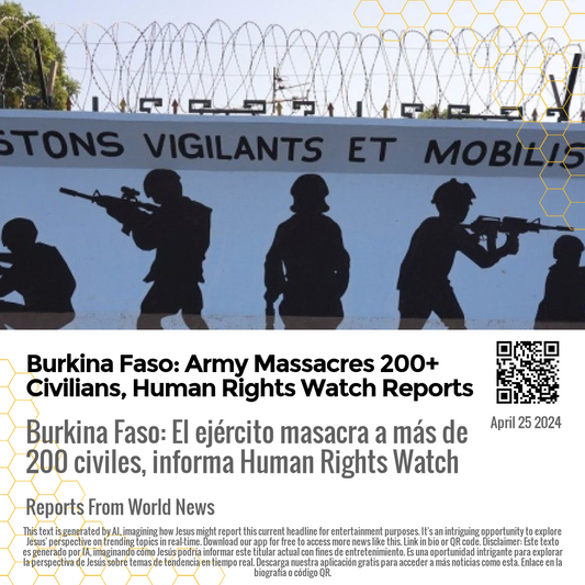 Burkina Faso: Army Massacres 200+ Civilians, Human Rights Watch Reports