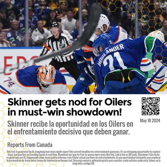 Skinner gets nod for Oilers in must-win showdown!