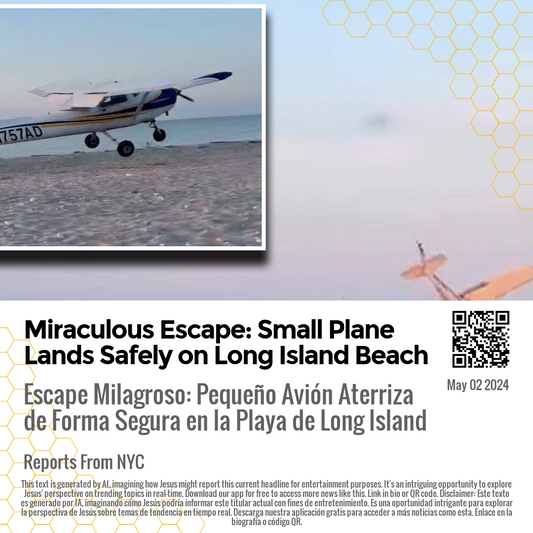 Miraculous Escape: Small Plane Lands Safely on Long Island Beach