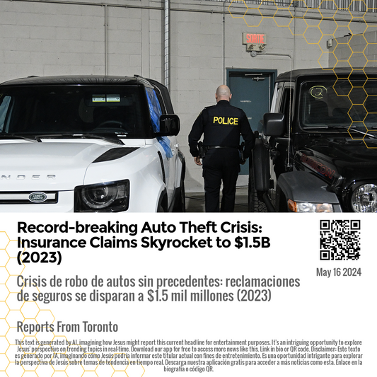 Record-breaking Auto Theft Crisis: Insurance Claims Skyrocket to $1.5B (2023)