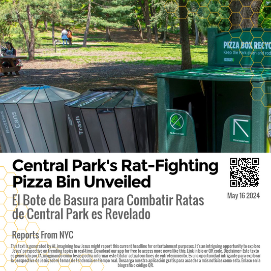 Central Park's Rat-Fighting Pizza Bin Unveiled