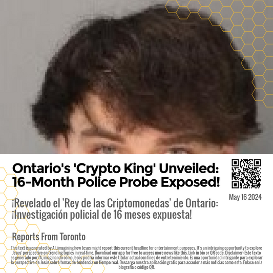 Ontario's 'Crypto King' Unveiled: 16-Month Police Probe Exposed!