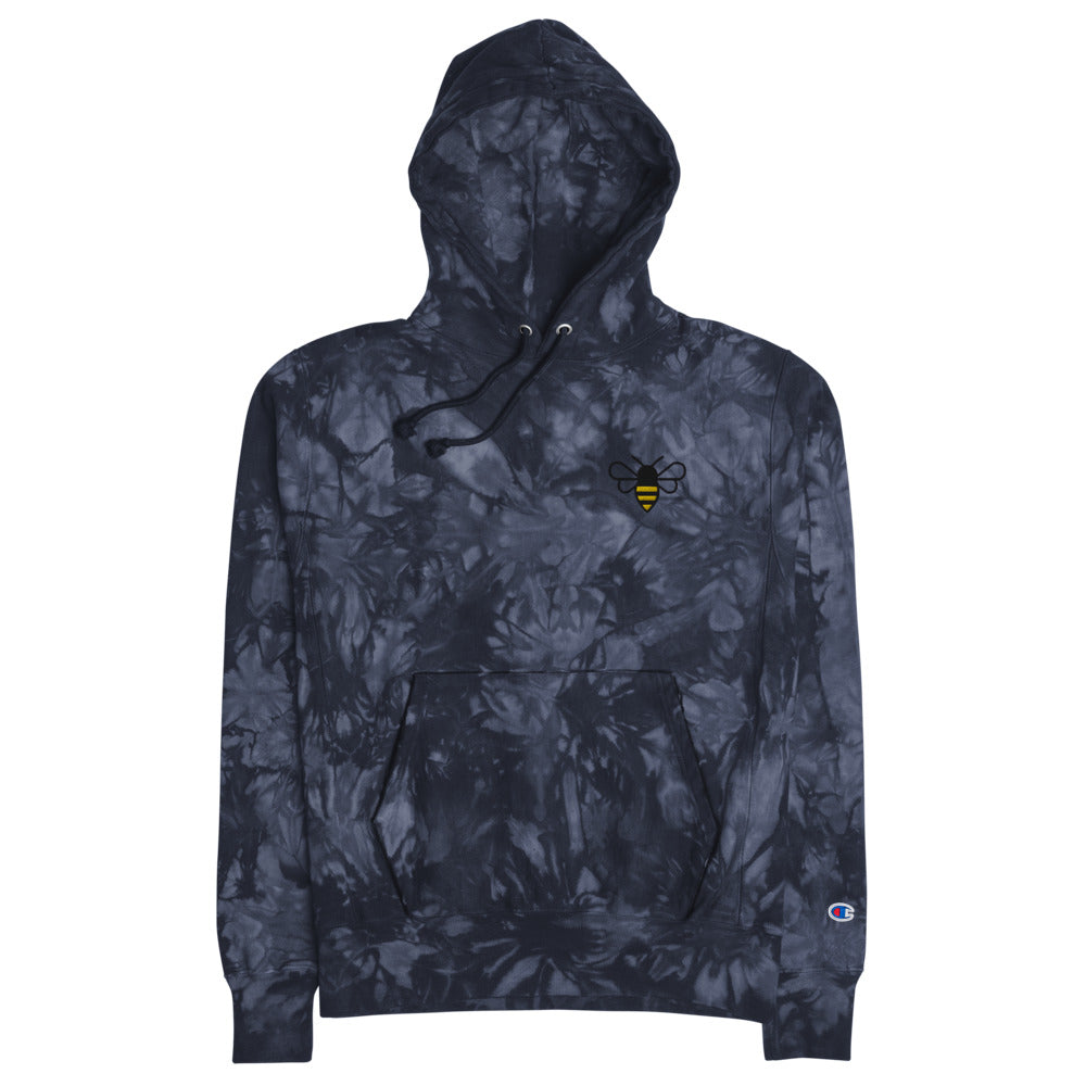 BHIVE Save The Bees Champion tie-dye hoodie
