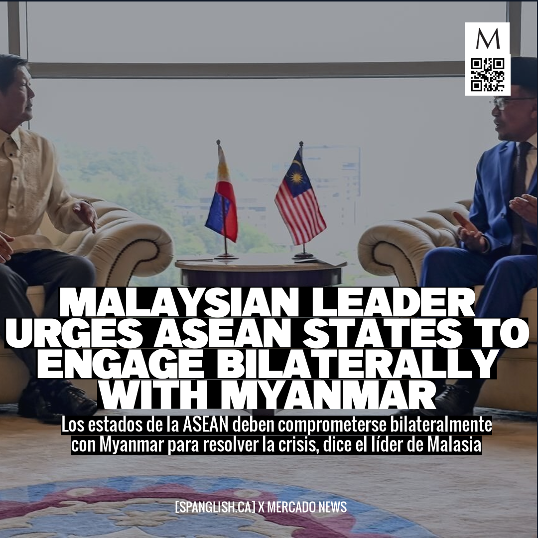 Malaysian leader urges ASEAN states to engage bilaterally with Myanmar