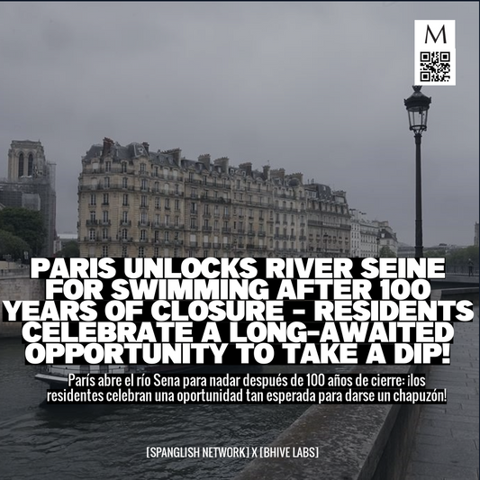 Paris Unlocks River Seine for Swimming After 100 Years of Closure - Residents Celebrate a Long-awaited Opportunity to Take a Dip!