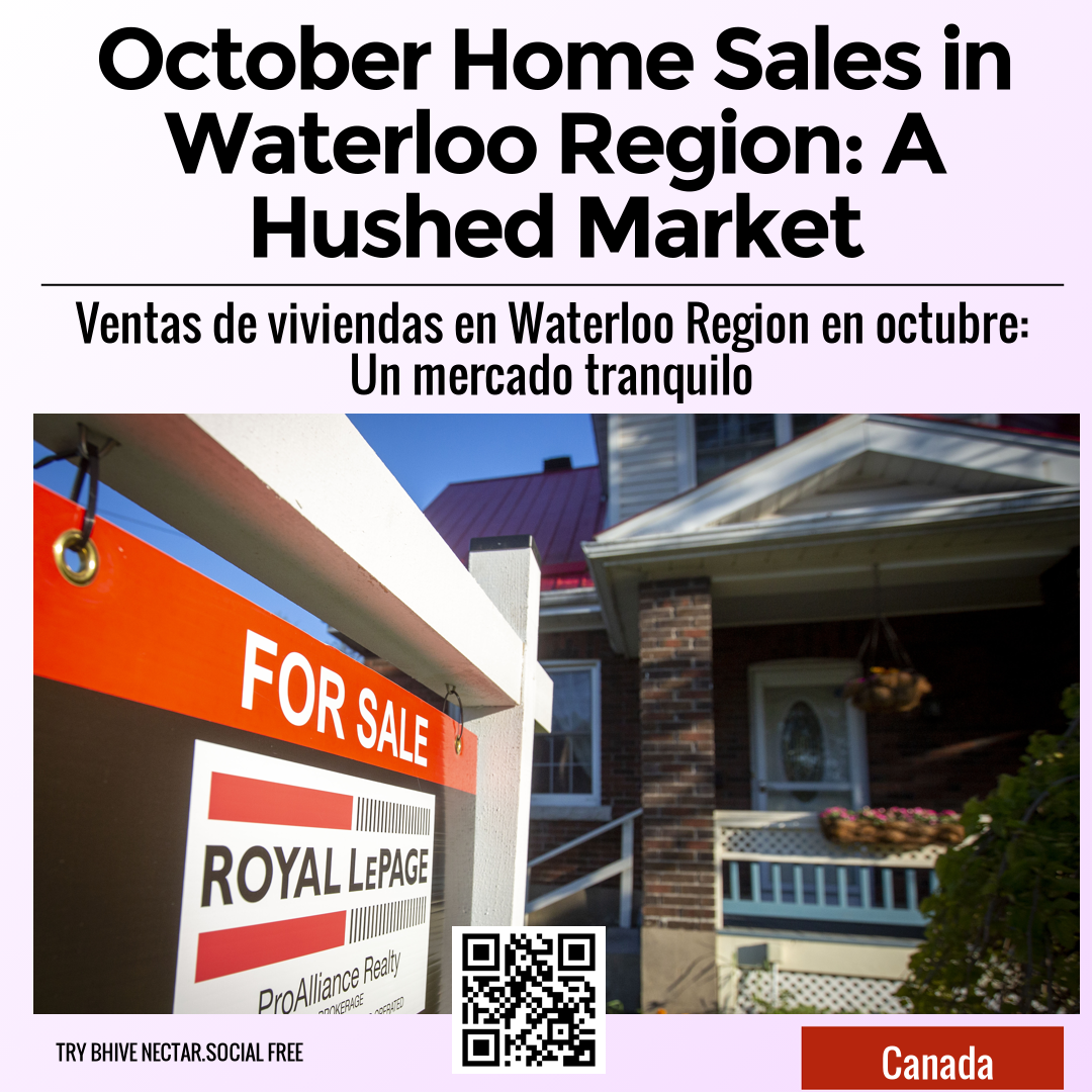October Home Sales in Waterloo Region: A Hushed Market