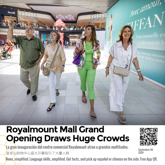 Royalmount Mall Grand Opening Draws Huge Crowds