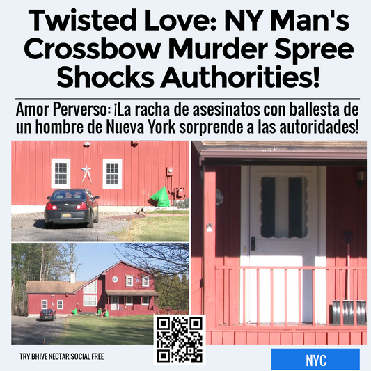 Twisted Love: NY Man's Crossbow Murder Spree Shocks Authorities!
