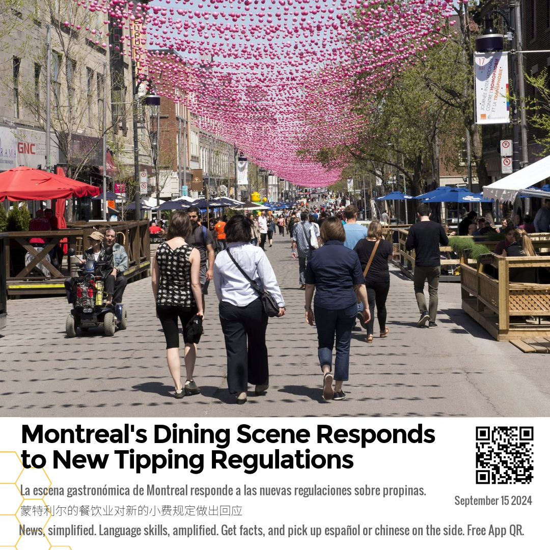 Montreal's Dining Scene Responds to New Tipping Regulations