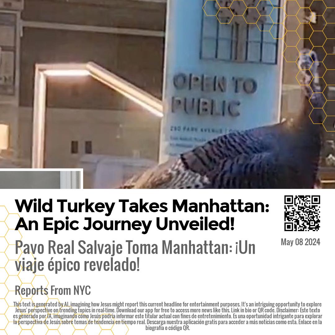 Wild Turkey Takes Manhattan: An Epic Journey Unveiled!