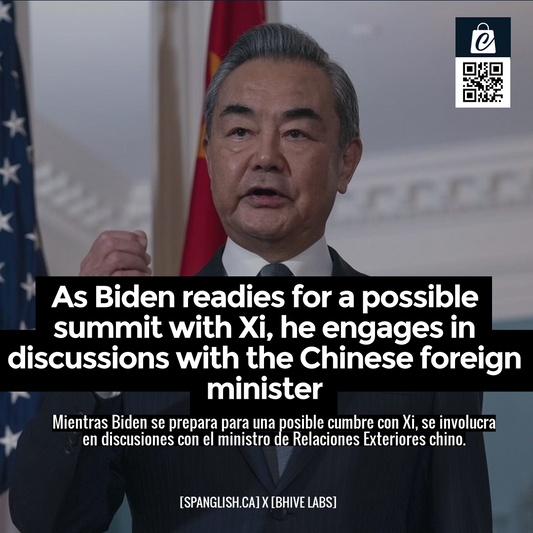 As Biden readies for a possible summit with Xi, he engages in discussions with the Chinese foreign minister