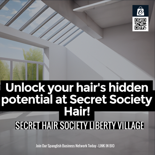 Unlock your hair's hidden potential at Secret Society Hair!