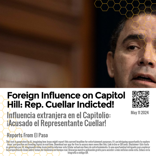 Foreign Influence on Capitol Hill: Rep. Cuellar Indicted!