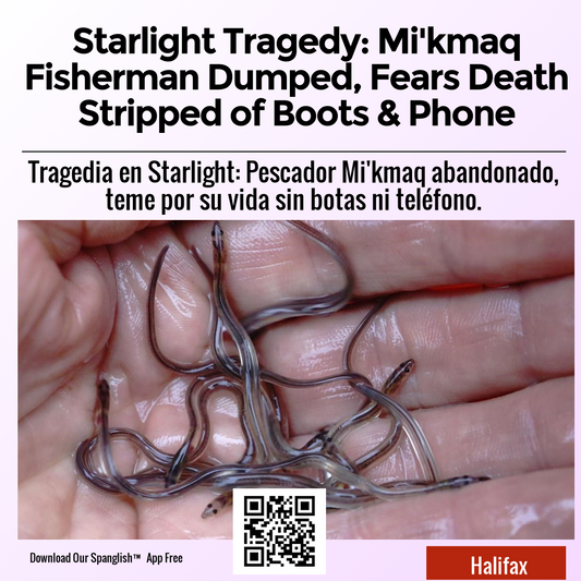 Starlight Tragedy: Mi'kmaq Fisherman Dumped, Fears Death Stripped of Boots & Phone