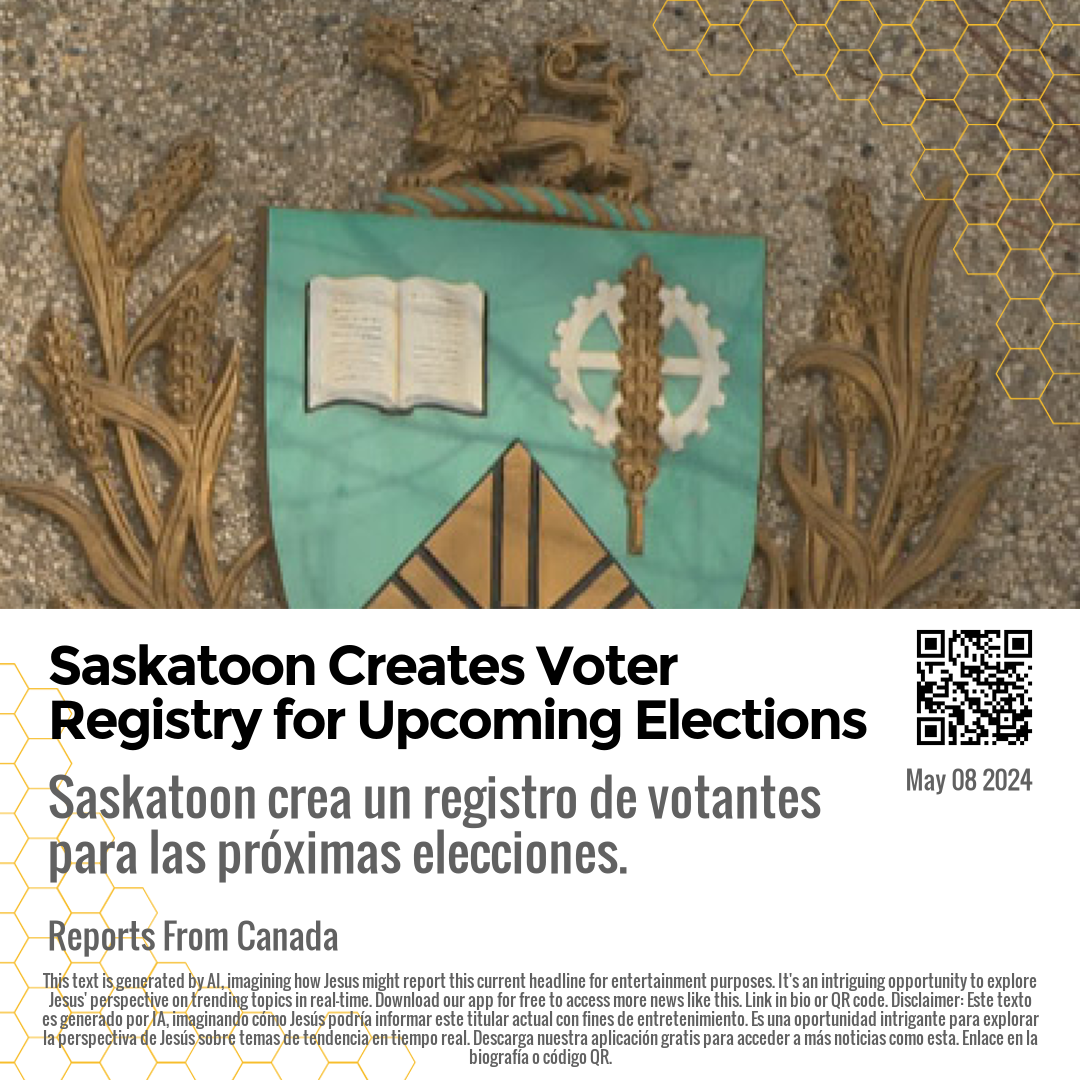 Saskatoon Creates Voter Registry for Upcoming Elections