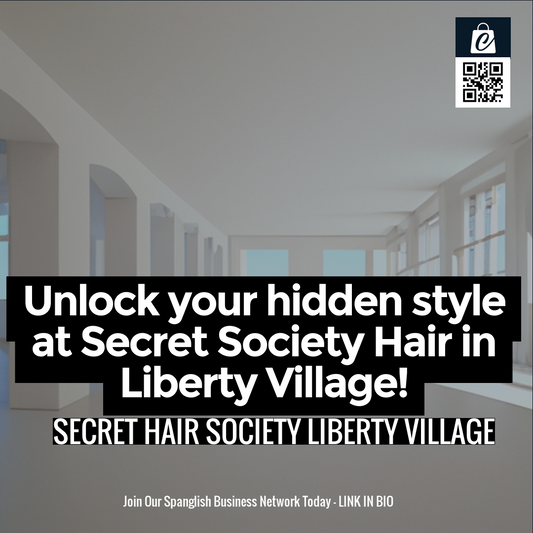 Unlock your hidden style at Secret Society Hair in Liberty Village!